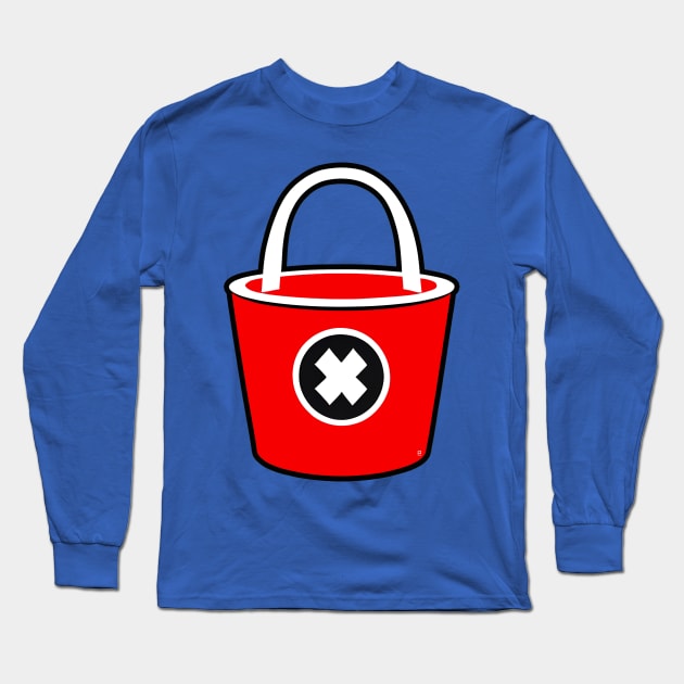 Bucket X Long Sleeve T-Shirt by Anigroove